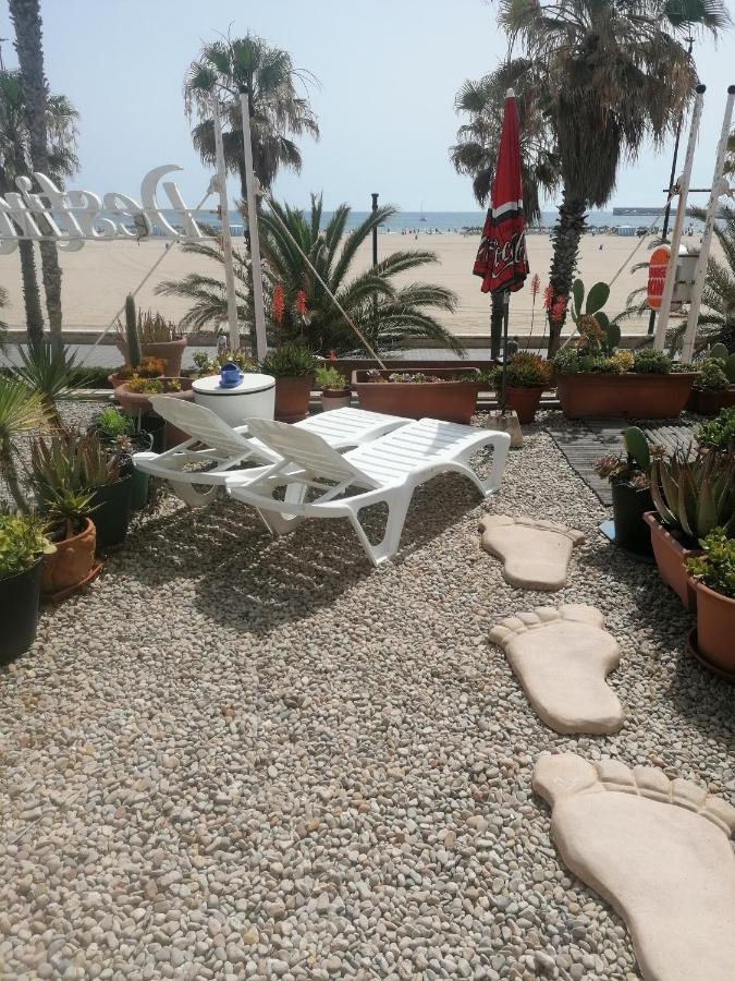 Apartamento playa Las Arenas Valencia Bagian luar foto